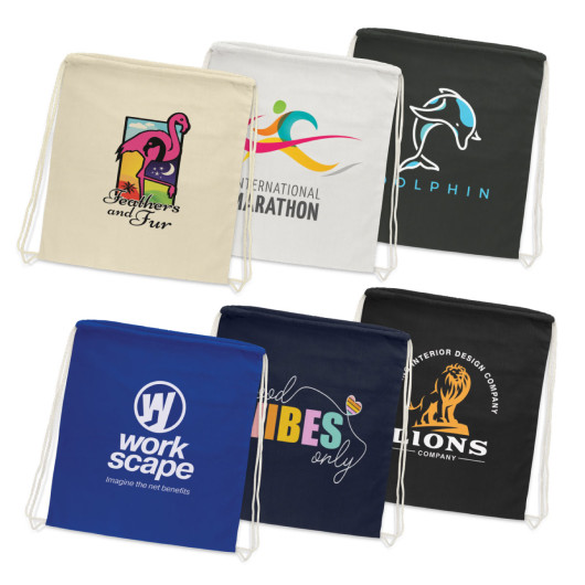 Applecross Drawstring Backsacks Colours Grp